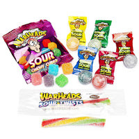 WarHeads Pucker Party Assorted Sour Candy Packs: 90-Piece Bag - Candy Warehouse