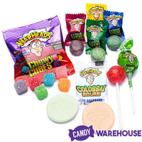 WarHeads Pucker Party Assorted Sour Candy Packs: 90-Piece Bag - Candy Warehouse