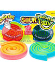 WarHeads Sour Twisted Taffy Rolls Candy Packs: 15-Piece Display