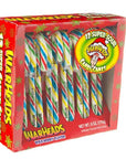 WarHeads Super Sour Candy Canes: 12-Piece Box