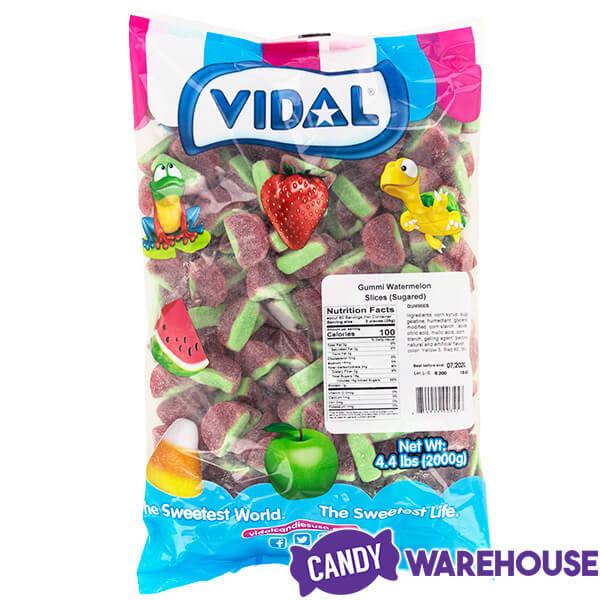 Watermelon Fruit Jell Slices Candy: 2KG Bag - Candy Warehouse