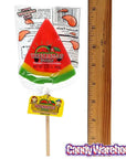 Watermelon Wedge Lollipops: 24-Piece Display