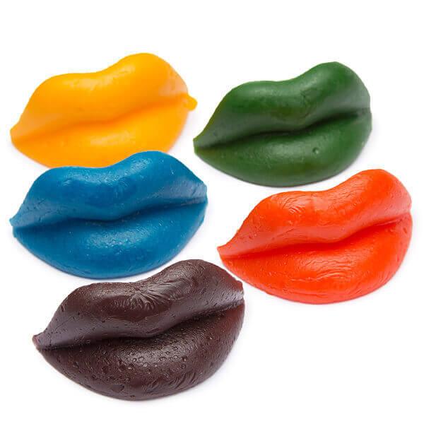 Wax Lips Halloween Candy: 24-Piece Box