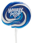 Whirly Pop 1.5-Ounce Swirl Suckers - Royal Blue: 24-Piece Display