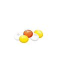 White Chocolate Candy Corn M&M's Halloween Candy: 8-Ounce Bag