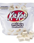White Chocolate Kit Kat Minis Candy: 7.6-Ounce Bag