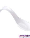 White Plastic Stiletto Candy Scoop