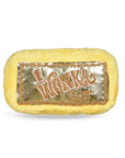 Willy Wonka Bar Golden Ticket Plush Squeaker Toy