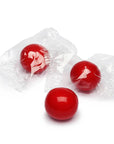 Wrapped 1-Inch Gumballs - Apple Red: 200-Piece Bag