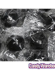 Wrapped 1-Inch Gumballs - Jet Black: 200-Piece Bag