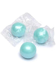 Wrapped 3/4-Inch Gumballs - Shimmer Powder Blue: 100-Piece Bag