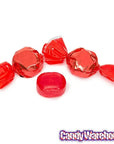 Wrapped Hard Candy Ovals - Red - Cherry: 5LB Bag