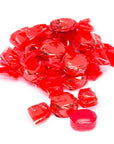 Wrapped Hard Candy Ovals - Red - Cherry: 5LB Bag