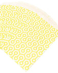 Yellow Honeycomb Candy Bags: 25-Piece Pack