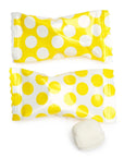 Yellow Polka Dots Wrapped Butter Mint Creams: 300-Piece Case