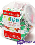 YumEarth Organic Lollipops Fruit Assortment: 125-Piece Tub