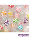 YumJunkie Sassy Spheres Assortment Striped Candy Balls - Petite: 5LB Bag