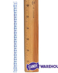 YumJunkie Sassy Straws Candy Powder Filled Mini Straws - Blueberry: 50-Piece Bag