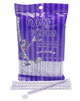 YumJunkie Sassy Straws Candy Powder Filled Mini Straws - Grape: 50-Piece Bag