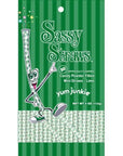 YumJunkie Sassy Straws Candy Powder Filled Mini Straws - Lime: 50-Piece Bag