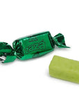 Zaza Green Foiled Sour Apple Chewy Candy: 1KG Bag