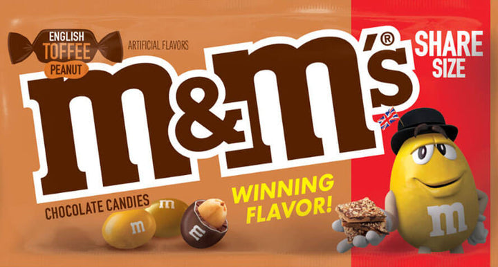 The Newest M&M’s Flavor Vote Winner is an English Toffee Taste Sensation