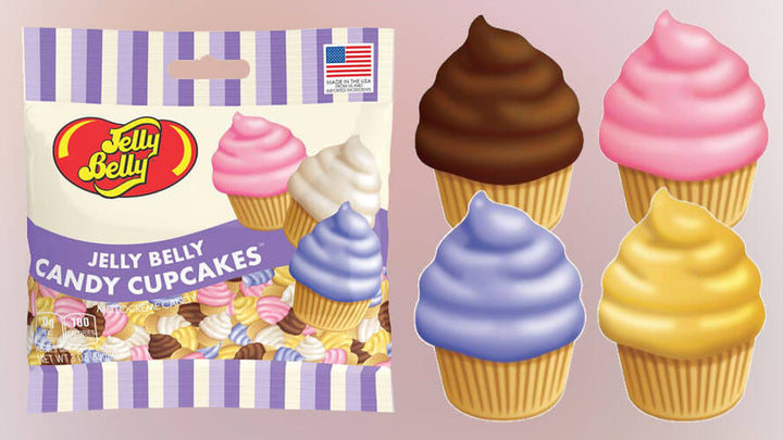 Jelly Belly Candy Cupcakes are the New Must-Have Treat
