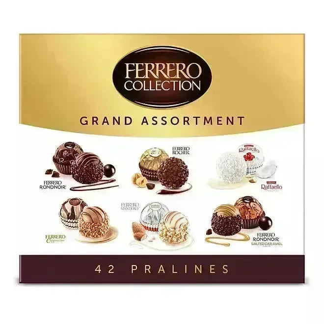 Ferror Rocher Collection Ferrero Rocher Chocolates Collection: 42-Piece Box – Candy Warehouse