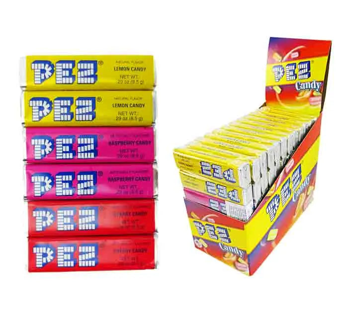 PEZ Fruity Candy Refills 6-Packs: 12-Piece Box