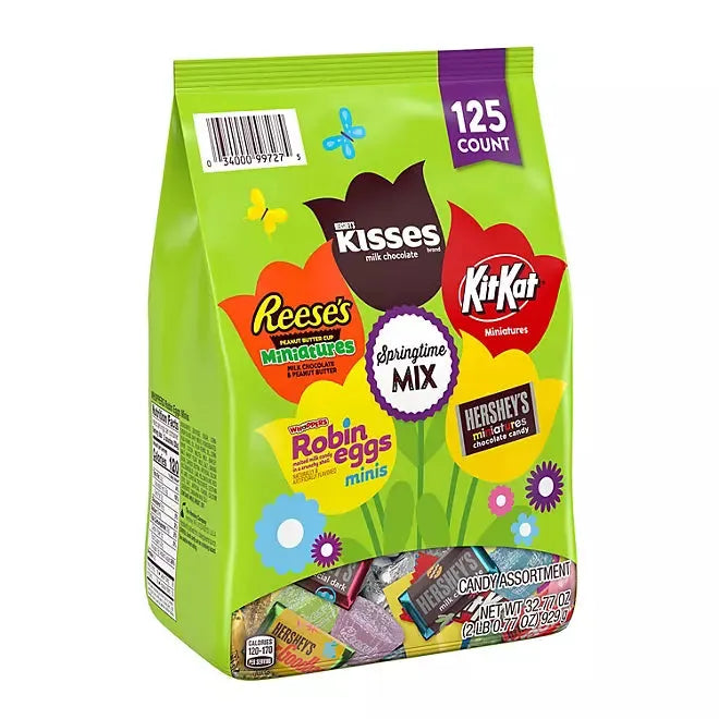 Hershey's Springtime Candy Mix: 125-Piece Bag – Candy Warehouse