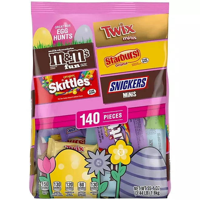 Spring Mars Candy Mars Spring Mix Fun Size Candy Assortment: 140-Piece Bag – Candy Warehouse