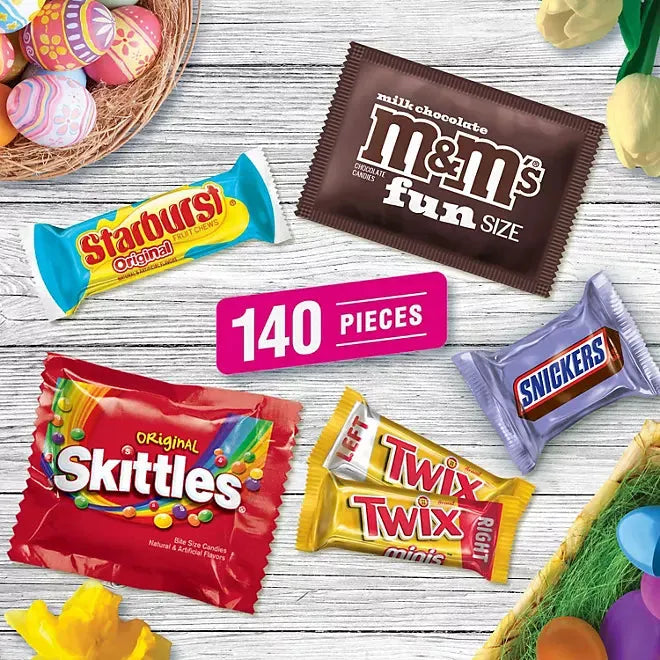 Spring Mars Candy Mars Spring Mix Fun Size Candy Assortment: 140-Piece Bag – Candy Warehouse