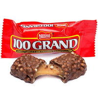 100 Grand Fun Size Candy Bars: 72-Piece Case - Candy Warehouse