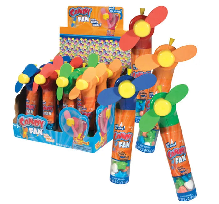 Tech Candy Fan Candy Fan: 12-Piece Display – Candy Warehouse