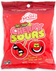 Chewy Sour Balls - Cherry Peg Bag: 8-Piece Case