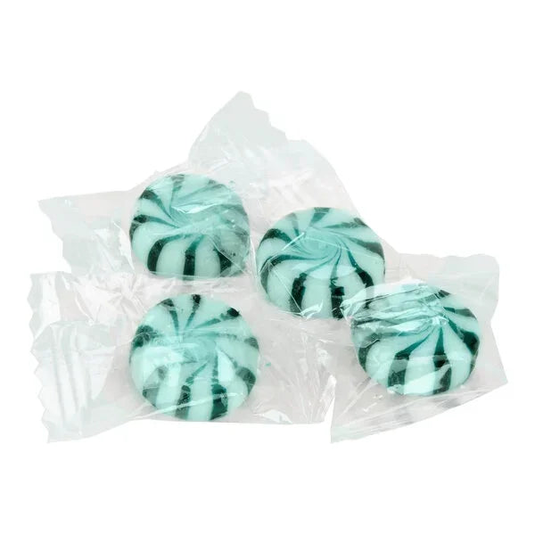 Spearmint Starlite Mints Candy: 3000-Piece Case
