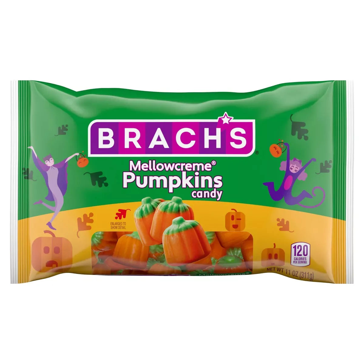 Brach's Halloween Mellowcrème Pumpkins Candy: 11-Ounce Bag