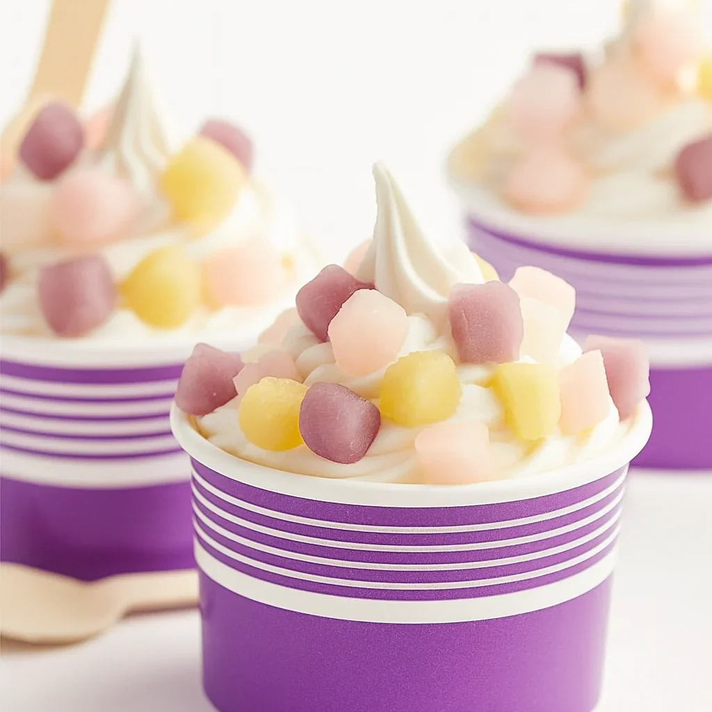 Assorted Mini Mochi Flavored Rice Cake Bags: 24-Piece Case