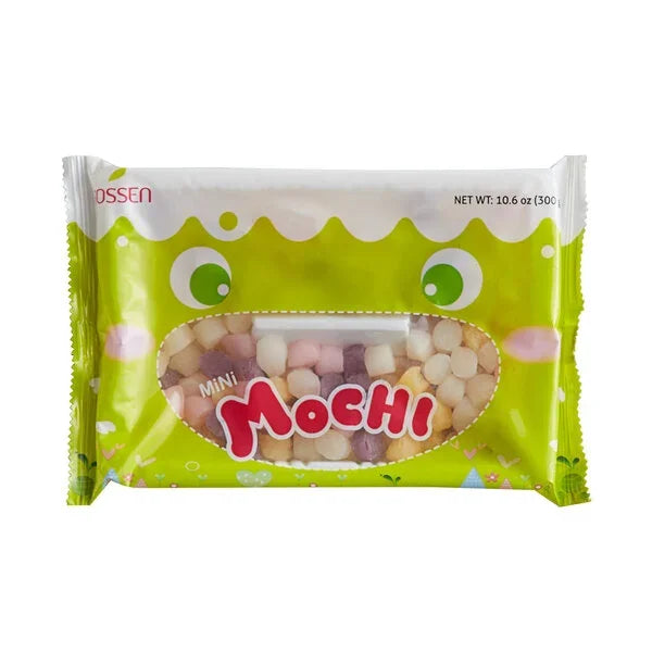 Assorted Mini Mochi Flavored Rice Cake Bags: 24-Piece Case