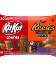 Reese's and Kit Kat Milk Chocolate Halloween Candy: 30-Piece Bag