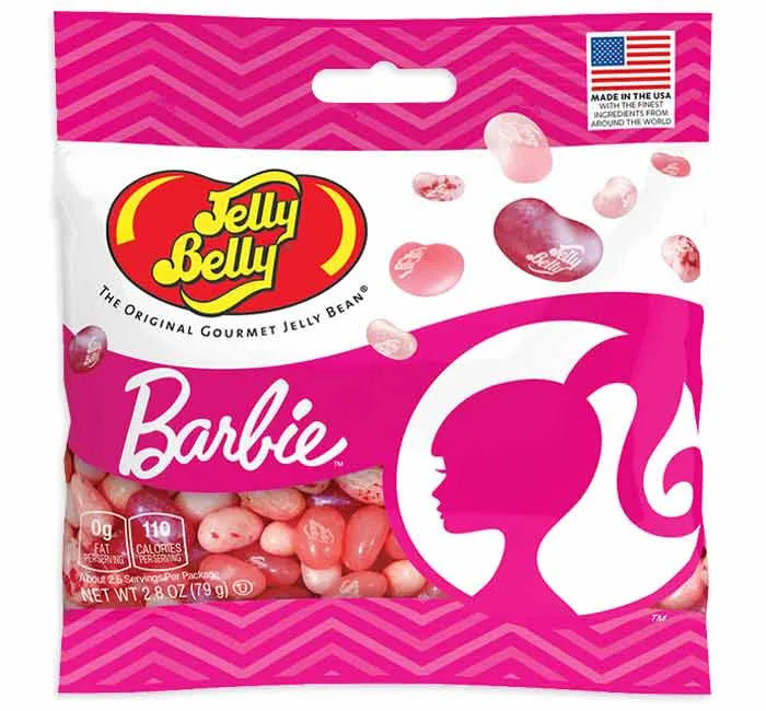 Jelly Belly Barbie Jelly Beans Peg Bag: 12-Piece Case