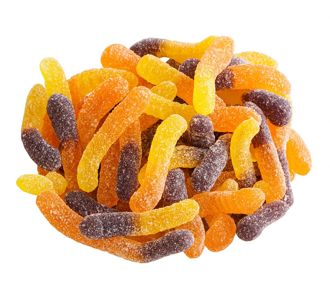 Albanese Halloween Mini Sour Gummy Worms: 4.5LB Bag