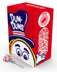 Dum Dums Pops - Cherry: 50-Piece Box