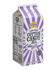 Cotton Candy Floss Sugar - Grape: Half Gallon Carton