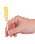 Mini Yellow Twisty Pops - Lemon: 24-Piece Bag