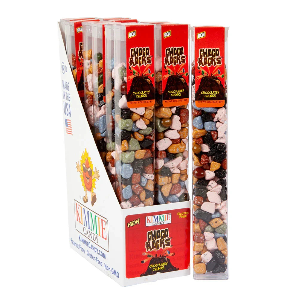 Chocolate Rocks 2.5-Ounce Tubes: 12-Piece Box