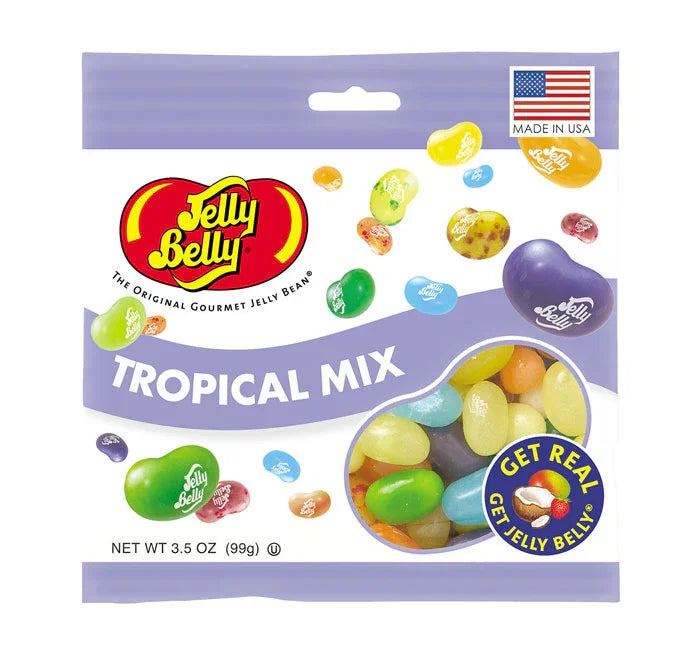 Jelly Belly Tropical Mix Peg Bag: 12-Piece Case