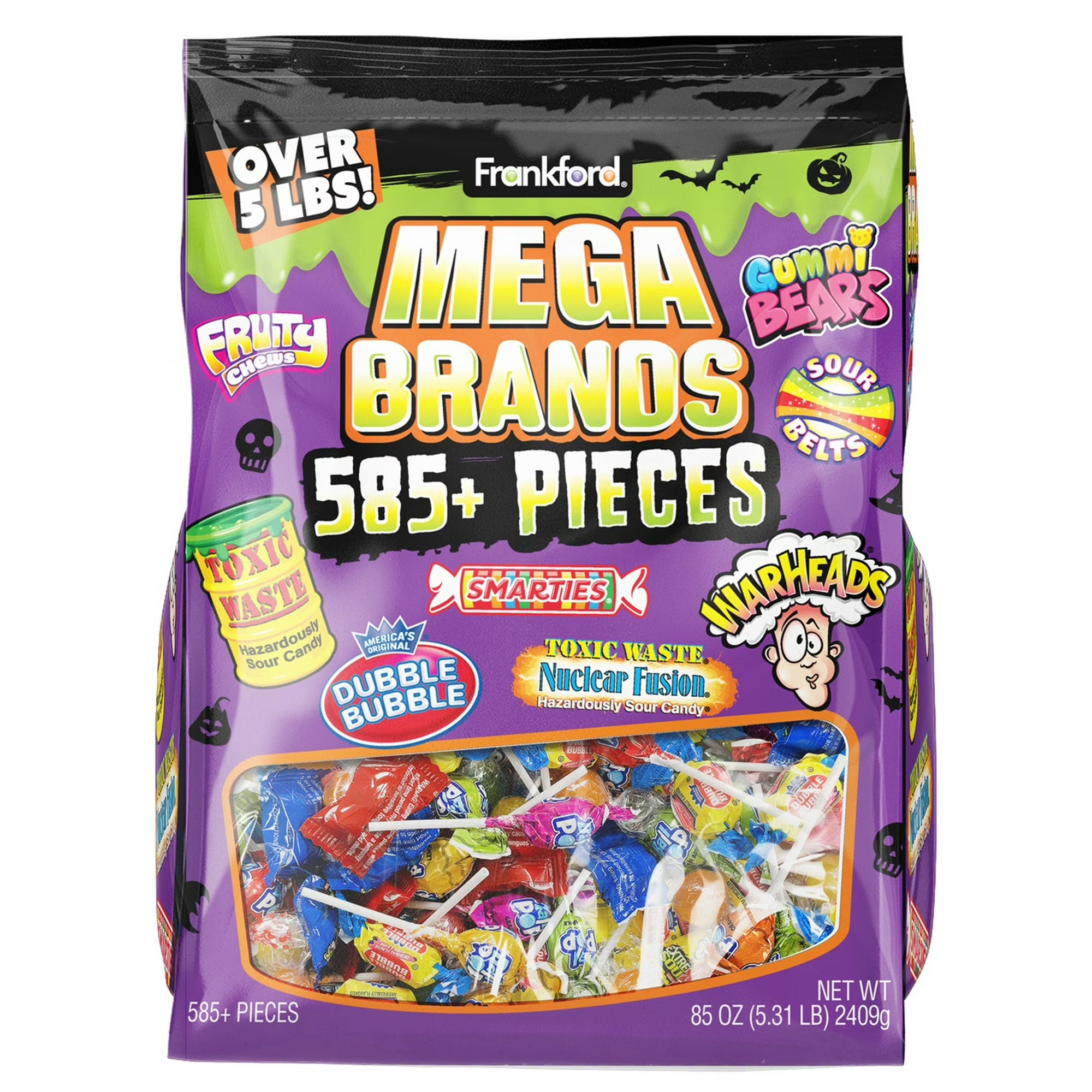 Mega Brands Assorted Candy Mix: 585-Piece Bag