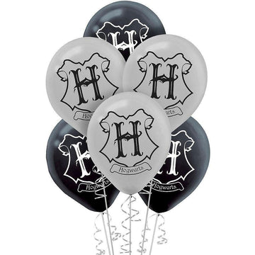 Harry Potter Hogwarts 12-inch Balloons: 6 Piece Pack