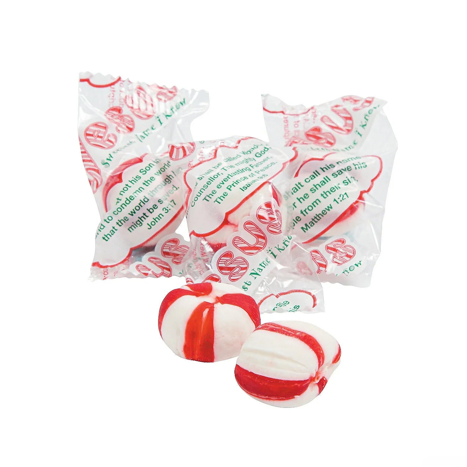 Scripture Candy Old-Fashioned Soft Mints: 55-Piece Bag